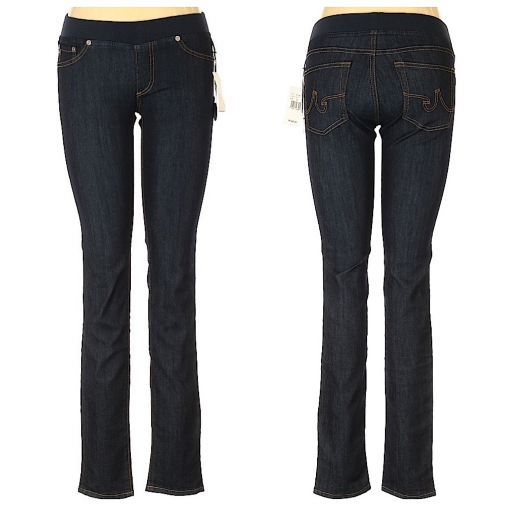 AG Adriano Goldschmied Pull on Low Rise Jegging Skinny Jean Size 28 NWT.